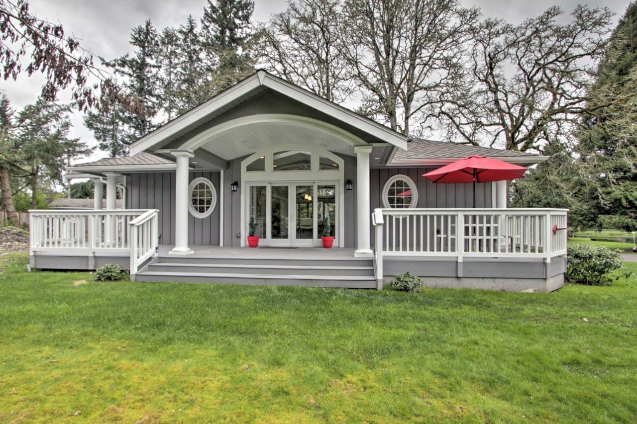 Contemporary Tacoma Cottage With Deck And Pond! Buitenkant foto