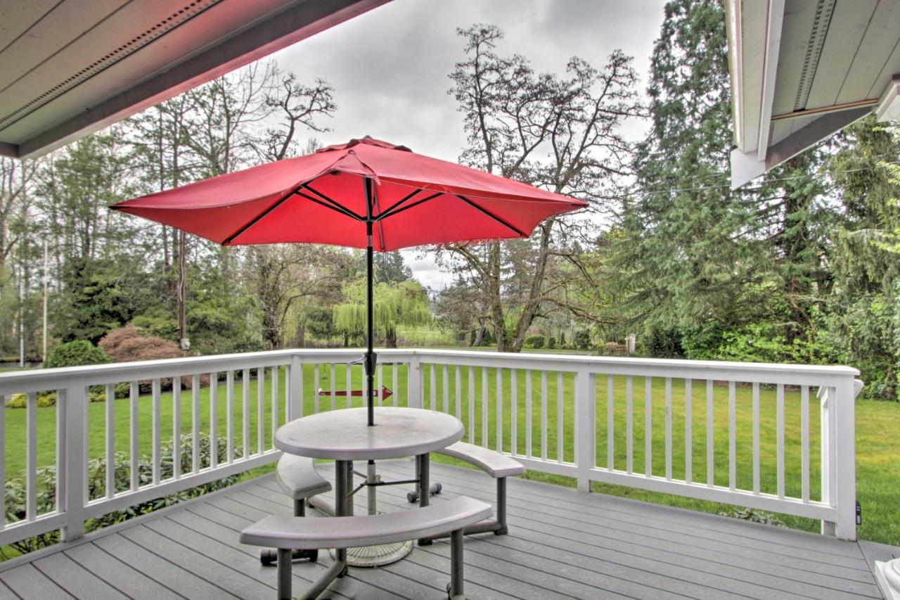 Contemporary Tacoma Cottage With Deck And Pond! Buitenkant foto
