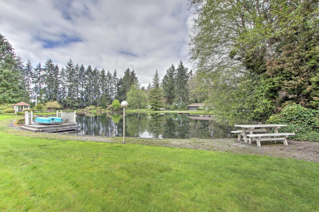 Contemporary Tacoma Cottage With Deck And Pond! Buitenkant foto